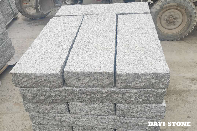 G603-10 Palisade & Kerbs tow big  sides pineapple by machine edges natural pineapple - Dayi Stone